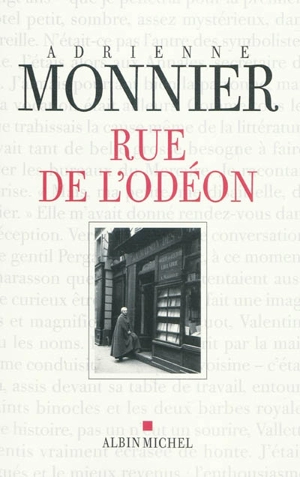 Rue de l'Odéon - Adrienne Monnier