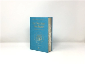 Le nectar cacheté : biographie du prophète : couverture bleu ciel avec page arc-en-ciel - Safi al-Rahman Mubarakfuri