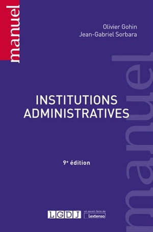 Institutions administratives - Olivier Gohin