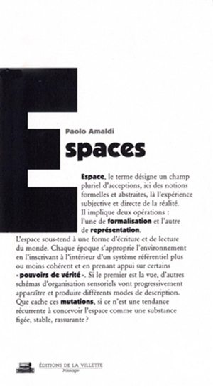 Espaces - Paolo Amaldi