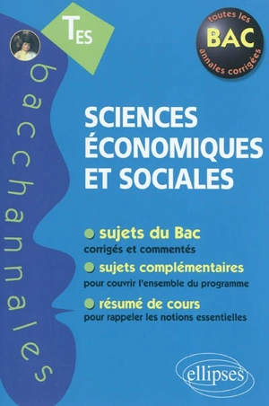 Sciences économiques et sociales, T ES - Philippe Deubel