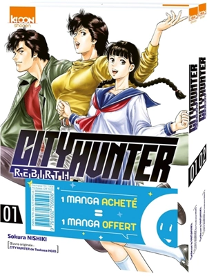 City Hunter rebirth : pack découverte : tomes 1 et 2 - Nishiki Sokura