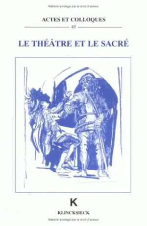 Le théâtre et le sacré