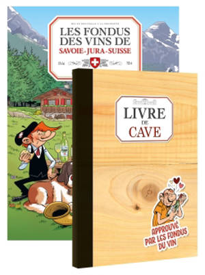 Les fondus du vin de Savoie-Jura-Suisse + livre de cave offert - Hervé Richez