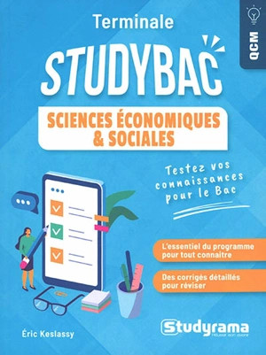 Sciences économiques & sociales terminale : testez vos connaissances pour le bac - Eric Keslassy