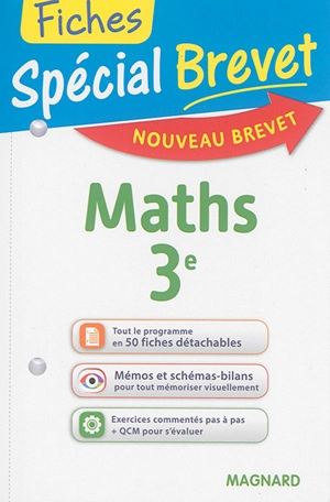 Maths 3e : nouveau brevet - Stéphane Renouf