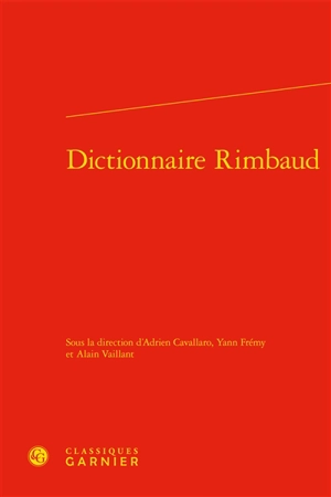 Dictionnaire Rimbaud