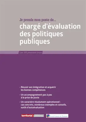 Je prends mon poste de chargé d'évaluation des politiques publiques