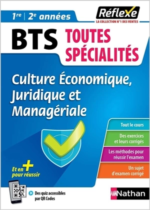 BTS toutes spécialités 1re, 2e années : culture économique, juridique et managériale - Isabelle Delzant