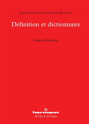 Définition et dictionnaire - Giovanni Dotoli