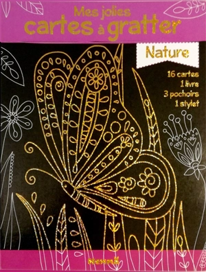 Nature : mes jolies cartes à gratter - Katie Hewat