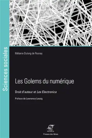 Les golems du numérique : droit d'auteur et lex electronica - Mélanie Dulong de Rosnay