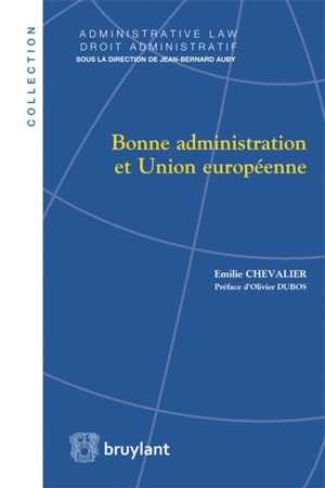 Bonne administration et Union européenne - Emilie Chevalier