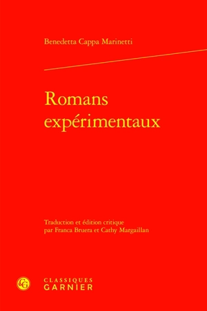 Romans expérimentaux - Benedetta