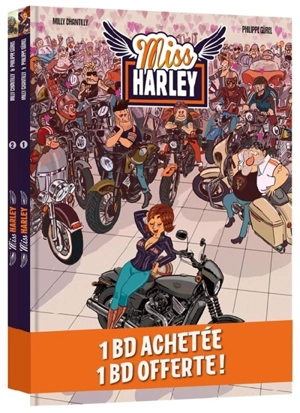 Miss Harley : pack promo tomes 01 et 02 : 1 BD achetée, 1 BD offerte ! - Mickaël Roux