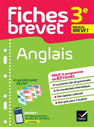 Anglais 3e : nouveau brevet - Corinne Touati