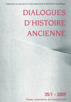 Dialogues d'histoire ancienne, n° 35-1