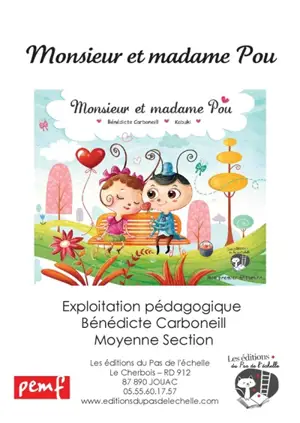 Monsieur et madame Pou : fichier moyenne section de maternelle - Bénédicte Carboneill