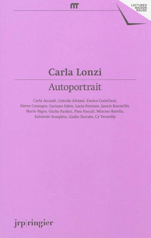 Autoportrait - Carla Lonzi