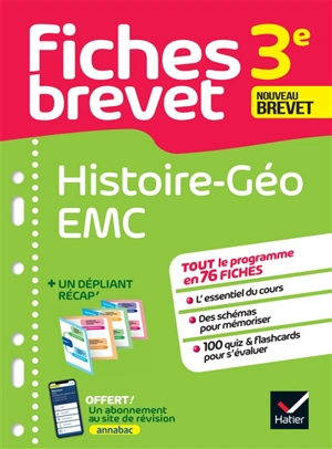 Histoire géo EMC 3e : nouveau brevet - Florence Holstein