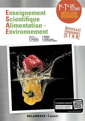 Enseignement scientifique, alimentation environnement 1re-terminale bac techno, hôtellerie restauration : nouveau programme STHR