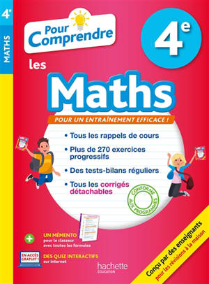 Pour comprendre les maths 4e - Philippe Rousseau