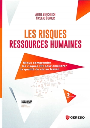 Les risques ressources humaines : mieux comprendre les risques RH pour améliorer la qualité de vie au travail - Nicolas Dufour