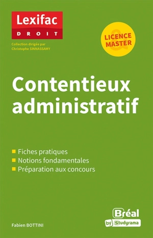 Contentieux administratif : licence & master - Fabien Bottini