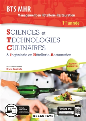 Sciences et technologies culinaires & ingénierie en hôtellerie-restauration : BTS MHR, management en hôtellerie-restauration : 1re année - Jean-François André