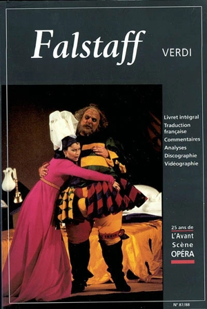 Avant-scène opéra (L'), n° 87-88. Falstaff : commedia lirica in tre atti