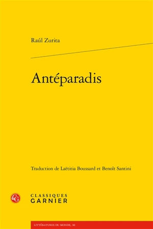 Antéparadis - Raul Zurita