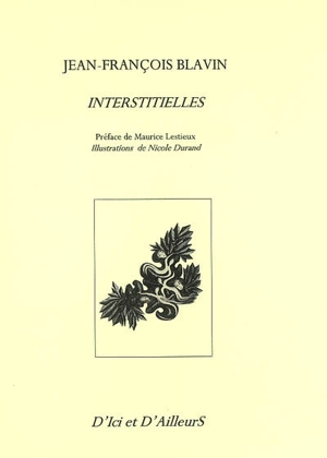 Interstitielles - Jean-François Blavin