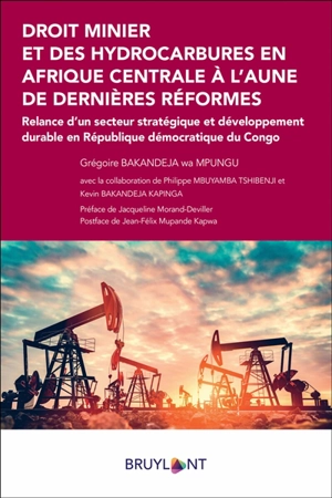 Droit minier et des hydrocarbures en Afrique centrale à l'aune de dernières réformes : relance d'un secteur stratégique et développement durable en République démocratique du Congo - Grégoire Bakandeja wa Mpungu