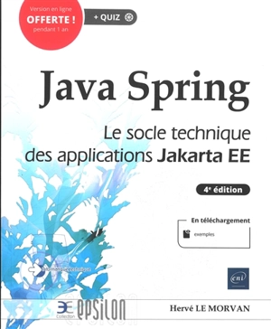 Java Spring : le socle technique des applications Jakarta EE - Hervé Le Morvan