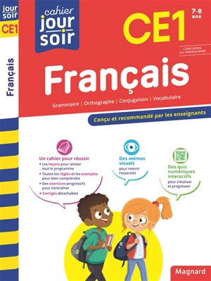 Français CE1, 7-8 ans : conforme au programme - Michel Wormser