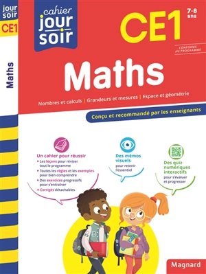 Maths CE1, 7-8 ans : conforme au programme - Michel Wormser