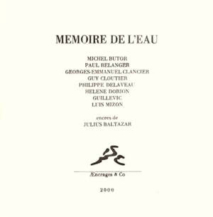 Mémoire de l'eau