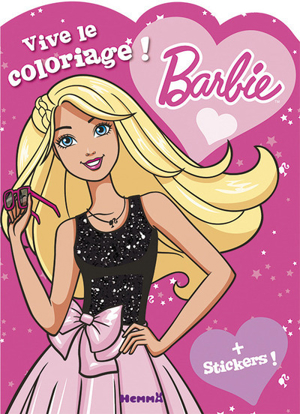 Coloriage Barbie un merveilleux Noël