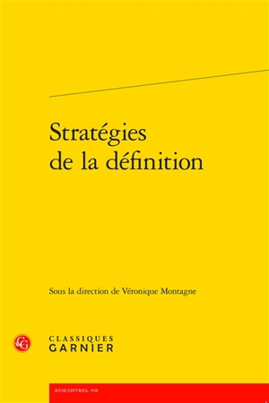 Stratégies de la définition