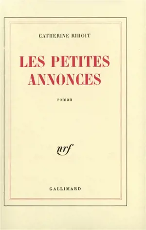 Les Petites annonces - Catherine Rihoit