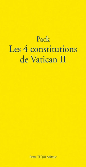 Les 4 constitutions de Vatican II : pack - Concile du Vatican (02 ; 1962 / 1965)