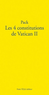 Les 4 constitutions de Vatican II : pack - Concile du Vatican (02 ; 1962 / 1965)