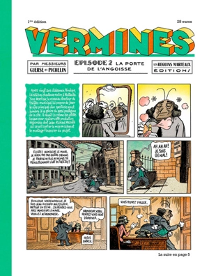 Vermines. Vol. 2. La porte de l'angoisse - Marc Pichelin