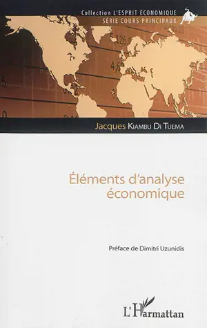 Eléments d'analyse économique - Jacques Kiambu Di Tuema