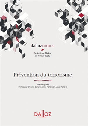 Prévention du terrorisme - Yves Mayaud