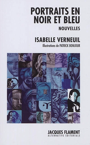 Portraits en noir et bleu - Isabelle Verneuil