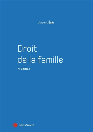 Droit de la famille - Vincent Egéa