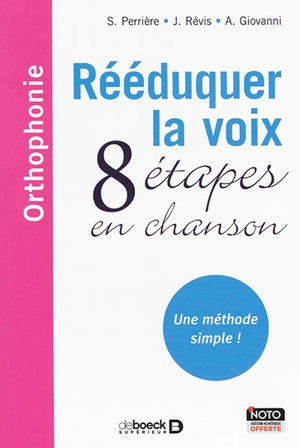 Rééduquer la voix : 8 étapes en chanson : une méthode simple ! - Stéphanie Perrière