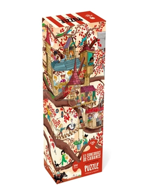 Le concours de cabanes : puzzle cherche & trouve - Camille Garoche