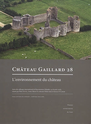 Château-Gaillard : études de castellologie médiévale. Vol. 28. L'environnement du château : actes du colloque international de Roscommon (Irlande, 14-18 août 2016) - Colloque international du Château-Gaillard (28 ; 2016 ; Roscommon, Irlande)